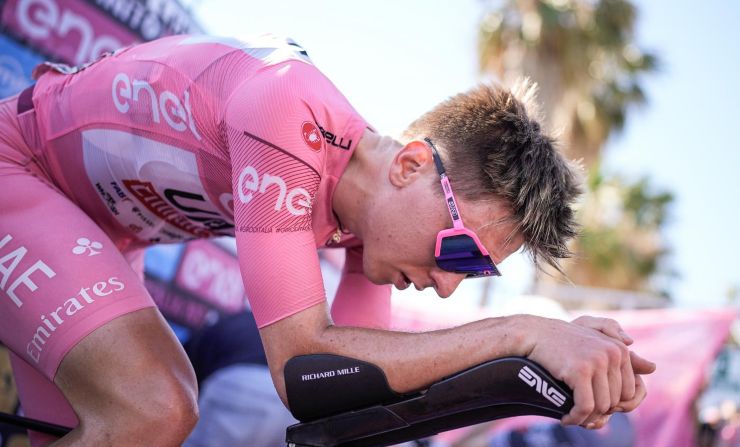 Pogacar quota vincitore Giro d'Italia